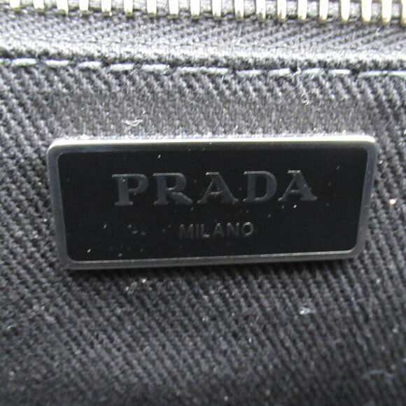 Prada Drill Tote Bag Canvas Black - Picture 7 of 10